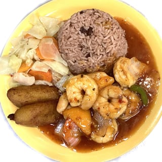 Sweet chili shrimp med